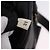 Borsa a tracolla PRADA in pelle e nylon Nero Oro Auth am12600V D'oro - vista 9