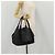 Borsa a mano BALENCIAGA Navy Cabas in pelle nera e argento 339933 Auth 204847 Nero - vista 20