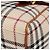 Bolso de Mano BURBERRY Nova Check Canvas Beige Tono Dorado Auth 204621V - vista 14