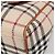 Bolso de Mano BURBERRY Nova Check Canvas Beige Tono Dorado Auth 204621V - vista 16