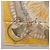Hermès Pañuelo HERMES Carre 90 de Seda Amarillo Auth 198387M - vista 21