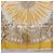Hermès Pañuelo HERMES Carre 90 de Seda Amarillo Auth 198387M - vista 22