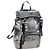 Mochila PRADA Canvas Silver Auth 195333M Plata