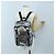 Mochila PRADA Canvas Silver Auth 195333M Plata - vista 34