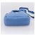 PRADA Handtasche aus Leder 2way Blau Silber Authentisch 204742SAM - Ansicht 5