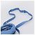PRADA Handtasche aus Leder 2way Blau Silber Authentisch 204742SAM - Ansicht 9