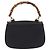 Borsa a mano GUCCI Bamboo Pelle Nero Oro 000 2046 0188 Auth 204145V D'oro - vista 2