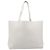 Autre Marque Borsa Tote TOD'S in pelle bianca argento Auth 204604A Bianco - vista 13