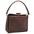 Borsa a mano GUCCI Bamboo Pelle Marrone Oro 000 33 0175 Auth 204425 D'oro