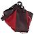 LOEWE Hammock Schultertasche aus Leder Rot Gold Authentisch 203238M Golden