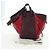 LOEWE Hammock Schultertasche aus Leder Rot Gold Authentisch 203238M Golden - Ansicht 12