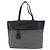 Bolsa de mão PRADA Nylon Gray Silver Auth ka6185A Marrom Prata - vista 13