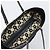 Borsa Tote GUCCI GuccissimaGG in Pelle Nera e Oro 145984 Auth 204661V Nero - vista 6