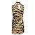 Autre Marque Cara Cara Beige / Black Zebra Blush Tay Mini Dress - vista 3