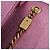 Autre Marque SAINT LAURENT Borsa a tracolla con catena in pelle Rosa Tono Oro Auth ka6239M - vista 23