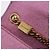 Autre Marque SAINT LAURENT Borsa a tracolla con catena in pelle Rosa Tono Oro Auth ka6239M - vista 24