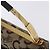 Céline Borsa a mano CELINE C Sulky Canvas Beige Gold Auth 204372 D'oro - vista 18