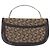 Céline Borsa a mano CELINE C Sulky Canvas Beige Gold Auth 204372 D'oro - vista 3
