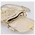 Borsa Miu Miu Matelassé in pelle 2way Champagne Gold Tono Oro Auth 167599SAM D'oro - vista 22