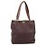 Bolso Tote CHANEL de cuero marrón detalles dorados CC Auth 204638V Castaño - vista 13