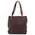 Bolso Tote CHANEL de cuero marrón detalles dorados CC Auth 204638V Castaño - vista 2