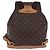 Zaino LOUIS VUITTON Monogram Montsouris GM M51135 LV Auth 196867 Monogramma - vista 2