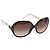 Gafas de sol FENDI Plástico Blanco Tono Dorado Auth BA15591
