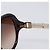 Gafas de sol FENDI Plástico Blanco Tono Dorado Auth BA15591 - vista 8