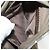 Borsa a pochette CHANEL New Travel Line in tela marrone CC Auth 204800A - vista 20