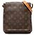 Borsa a tracolla Louis Vuitton Monogram Musette Salsa PM marrone con tracolla corta