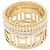 Anel Boucheron "Quatre Radiant Edition Ajourée", ouro amarelo, ouro branco, diamantes. - vista 2