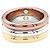 Anello Cartier, "Ellipse", tre ori e diamanti. - vista 4
