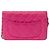 Borsa CHANEL Wallet on Chain in Pelle Rosa - 103854 - vista 4
