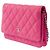 Borsa CHANEL Wallet on Chain in Pelle Rosa - 103854 - vista 5
