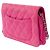 Borsa CHANEL Wallet on Chain in Pelle Rosa - 103854 - vista 6