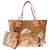 Borsa LOUIS VUITTON Neverfull in Toile Multicolor - 103919 Multicolore - vista 3
