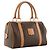 Céline CELINE - Vintage monogrammiertes Canvas Celine Boston 25 Handtasche Braun - Ansicht 2