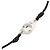 DINH VAN - Bracciale Manette R12 Dinh Van in argento e cordino nero Metallico - vista 2