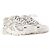 LOUIS VUITTON - Sneakers Runner Tatic Louis Vuitton in pelle e tela grigia e bianca (T41) Argento