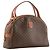 Céline CELINE - Vintage Macadam beschichtete Leinwand Celine Bowling Handtasche Braun - Ansicht 2