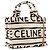 Céline CELINE - Borsa a tracolla Cabas Thais Celine in tela beige e nera - vista 2