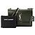Autre Marque SAINT LAURENT - Borsa a tracolla Saint Laurent Sunset in pelle liscia verde Cachi - vista 12