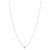 Elsa Peretti TIFFANY & CO - Collana con pendente Diamonds by the Yard Tiffany & Co in argento e diamante