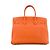 HERMÈS - Borsa a mano Hermès Birkin 35 in pelle Togo Orange H Arancione - vista 2