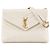 Autre Marque SAINT LAURENT - Borsa a tracolla Loulou medium Saint Laurent in pelle liscia écru Beige