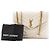 Autre Marque SAINT LAURENT - Borsa a tracolla Loulou medium Saint Laurent in pelle liscia écru Beige - vista 11