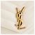 Autre Marque SAINT LAURENT - Borsa a tracolla Loulou medium Saint Laurent in pelle liscia écru Beige - vista 5