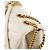 Autre Marque SAINT LAURENT - Borsa a tracolla Loulou medium Saint Laurent in pelle liscia écru Beige - vista 7