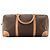 Céline CELINE - Borsa a mano Celine Boston 40 in tela rivestita Macadam e pelle marrone - vista 3
