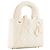 Autre Marque DIOR - Borsa a tracolla Lady Dior mini in pelle cannage écru Bianco - vista 2